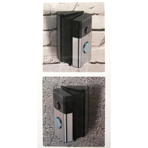 Adjustable 30 to 55 Degree Doorbell Angle Mount Compatible with Ring/Blink Video - Picture 2 of 6